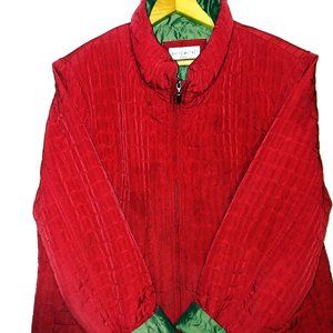 White Stag Quilted Jacket Red Sz XL